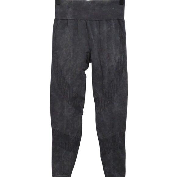 PINK Victoria's Secret Womens M Dark Gray Seamless Leggings Athletic Wear - Picture 1 of 6